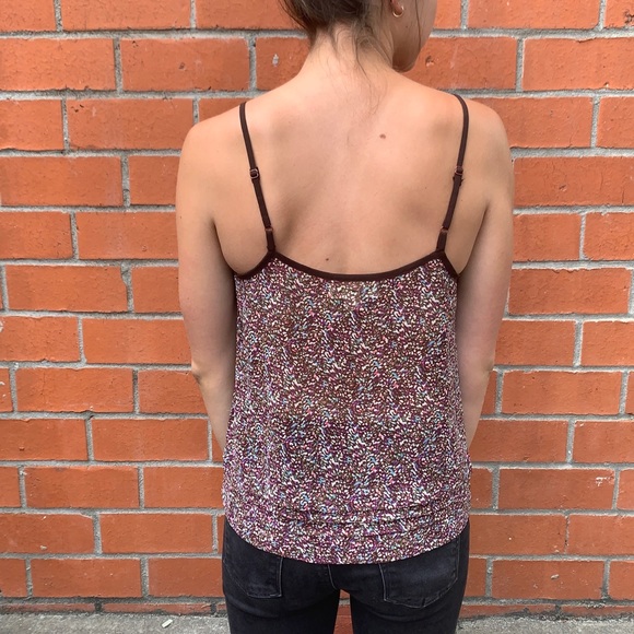 Staring at Stars Multicolored Sheer Blouse - Picture 3 of 4